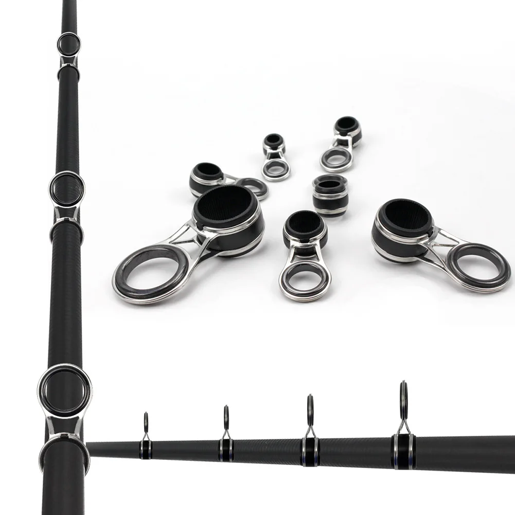 Fishing Rod Guides Ring Ceramic Guides Fine Workmanship Guides Line Rings Line Ring DIY Rock Fishing Rod High Quality
Fishing Rod Guides Ring Ceramic Guides Fine Workmanship Guides Line Rings Line Ring DIY Rock Fishing Rod High Quality