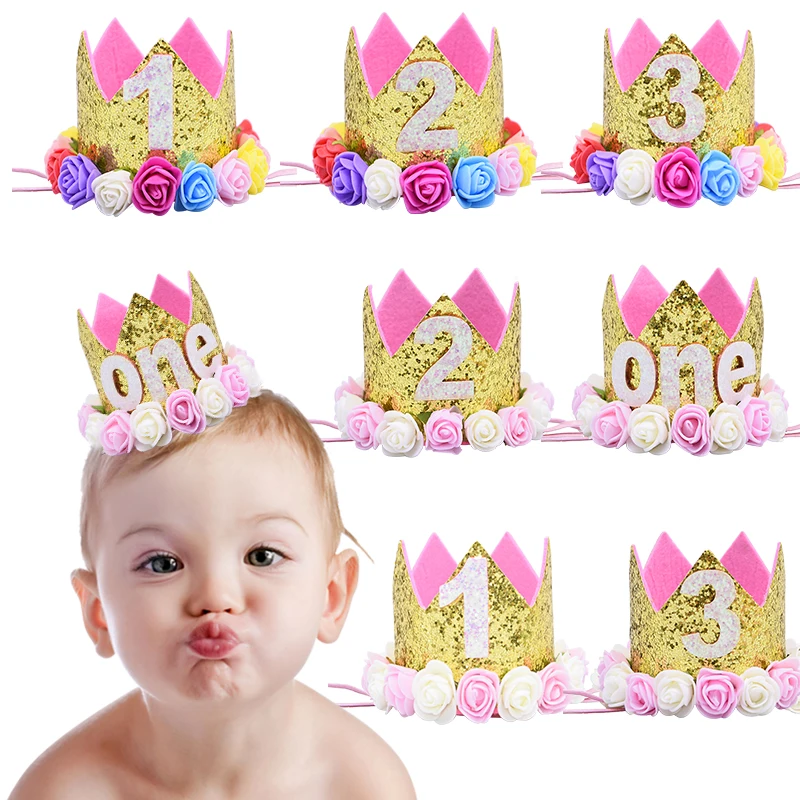 1/2/3 Happy Birthday Party Caps Decoration One Birthday Hat Princess Crown Baby Birthday Headband 1st 2nd 3rd Year Old Decor
1/2/3 Happy Birthday Party Caps Decoration One Birthday Hat Princess Crown Baby Birthday Headband 1st 2nd 3rd Year Old Decor