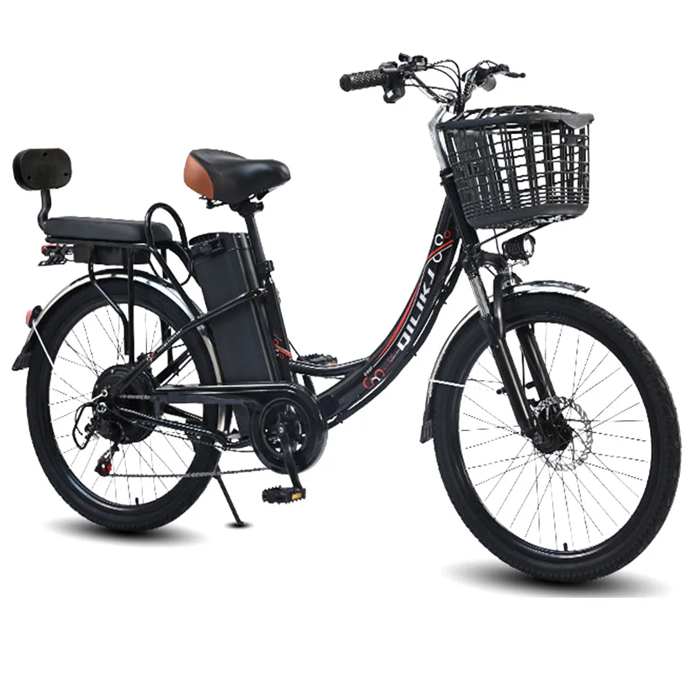 48v 12/23ah Electric Bicycles Damping Urban Commuter Maximum Speed 25km/H Battery Bike Portable Assistance Bearing 200kg
48v 12/23ah Electric Bicycles Damping Urban Commuter Maximum Speed 25km/H Battery Bike Portable Assistance Bearing 200kg