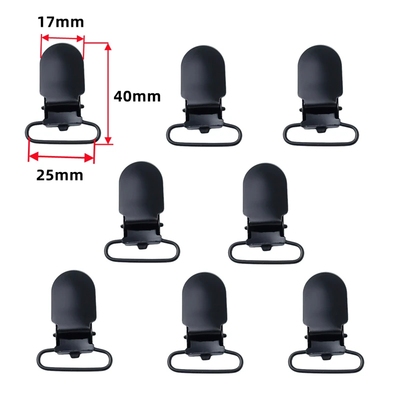 Черные зажимы для подтяжек C1603
Черные зажимы для подтяжек C1603