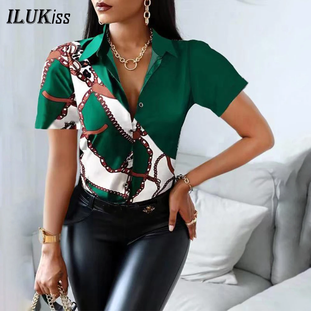 Summer Short Sleeve Shirt Woman Flotal Print Blouse Casual Shirts Women Top Femme Blouses Or Tops Fashion 2022 Chemises Tops
Summer Short Sleeve Shirt Woman Flotal Print Blouse Casual Shirts Women Top Femme Blouses Or Tops Fashion 2022 Chemises Tops