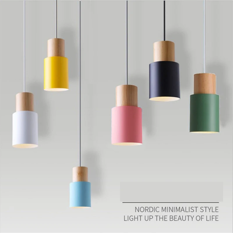 Nordic Modern Wood Pendant Lights Indoor Creative Personality Cylinder Hanging Lamps Cafe Restaurant Kitchen Bedroom Droplight
Nordic Modern Wood Pendant Lights Indoor Creative Personality Cylinder Hanging Lamps Cafe Restaurant Kitchen Bedroom Droplight