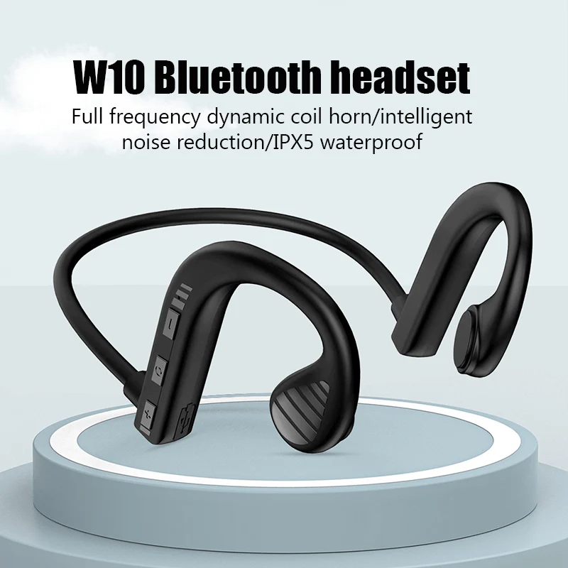Беспроводная Bluetooth-гарнитура W10 костной проводимости с микрофоном, водонепроницаемые наушники Air Pro Fone, Bluetooth-наушники, беспроводные наушник...
Беспроводная Bluetooth-гарнитура W10 костной проводимости с микрофоном, водонепроницаемые наушники Air Pro Fone, Bluetooth-наушники, беспроводные наушник...