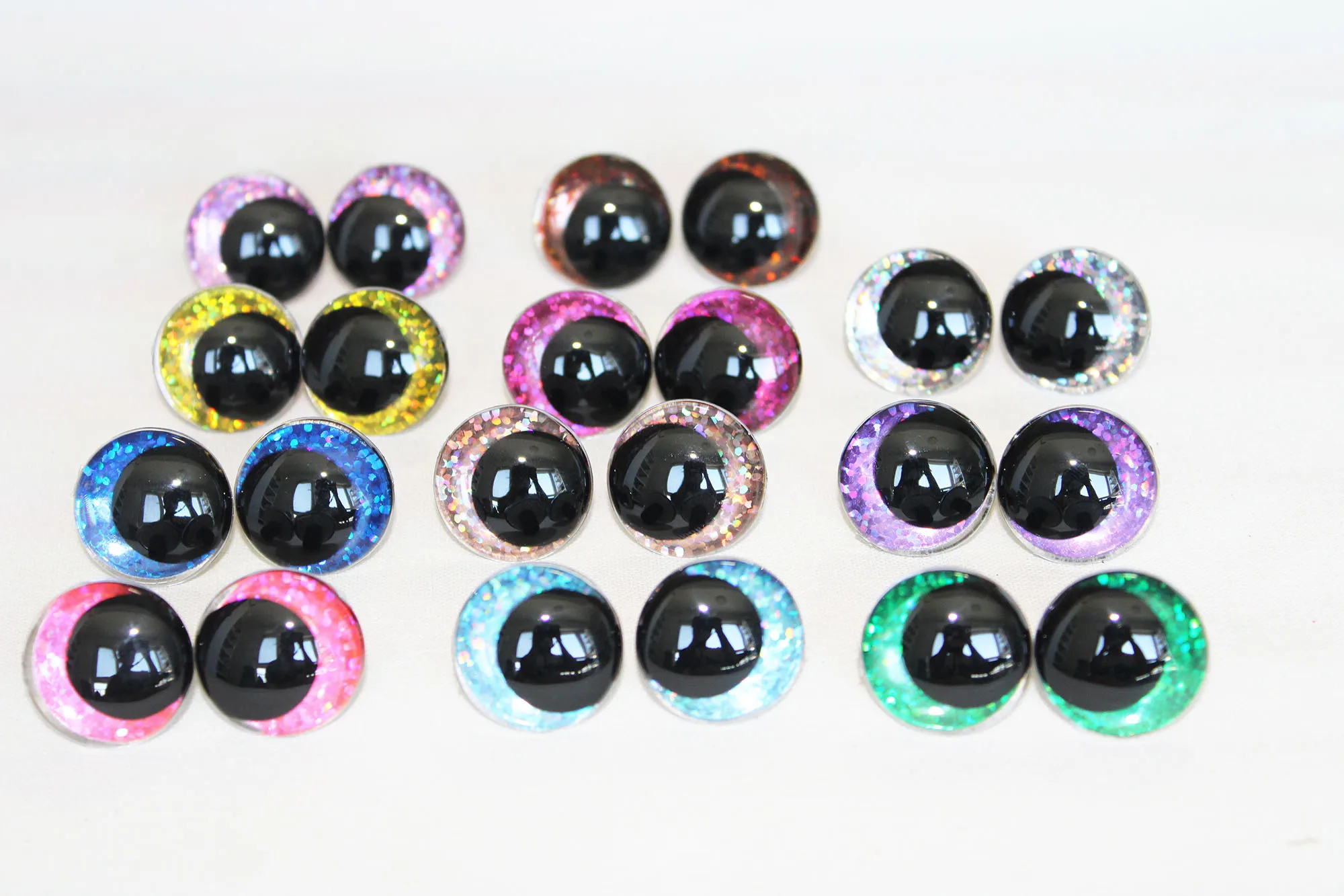 500pcs wholesale 14mm 16mm 18mm 23mm 28mm Cartoon Round glitter toy eyes funny doll eyes With handpress washer---B11
500pcs wholesale 14mm 16mm 18mm 23mm 28mm Cartoon Round glitter toy eyes funny doll eyes With handpress washer---B11