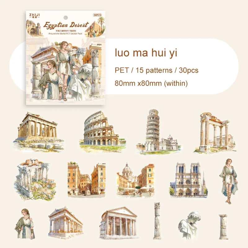 Набор стикеров JIANWU Global Journey Series
Набор стикеров JIANWU Global Journey Series