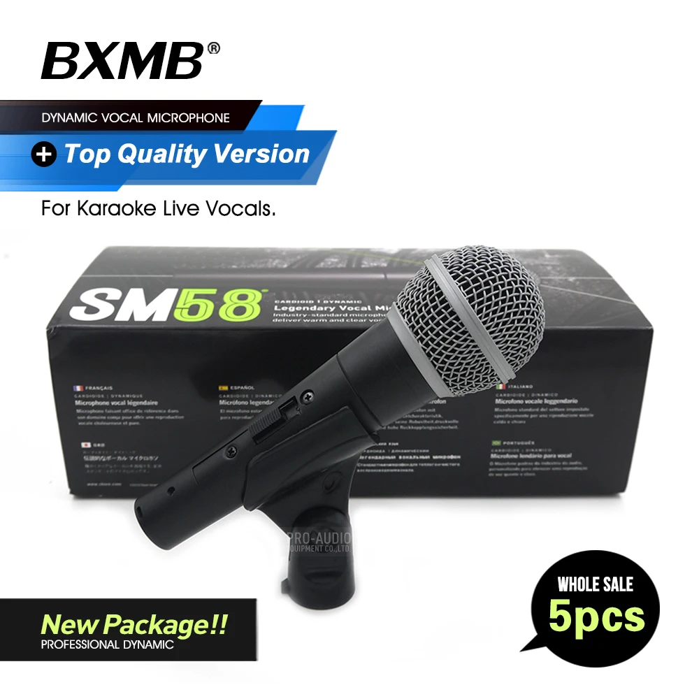 5 шт. Новый посылка! Качественный профессиональный проводной микрофон SM58S SM58SK, микрофон с переключателем ВКЛ/ВЫКЛ для выступления, вокала в п...
5 шт. Новый посылка! Качественный профессиональный проводной микрофон SM58S SM58SK, микрофон с переключателем ВКЛ/ВЫКЛ для выступления, вокала в п...