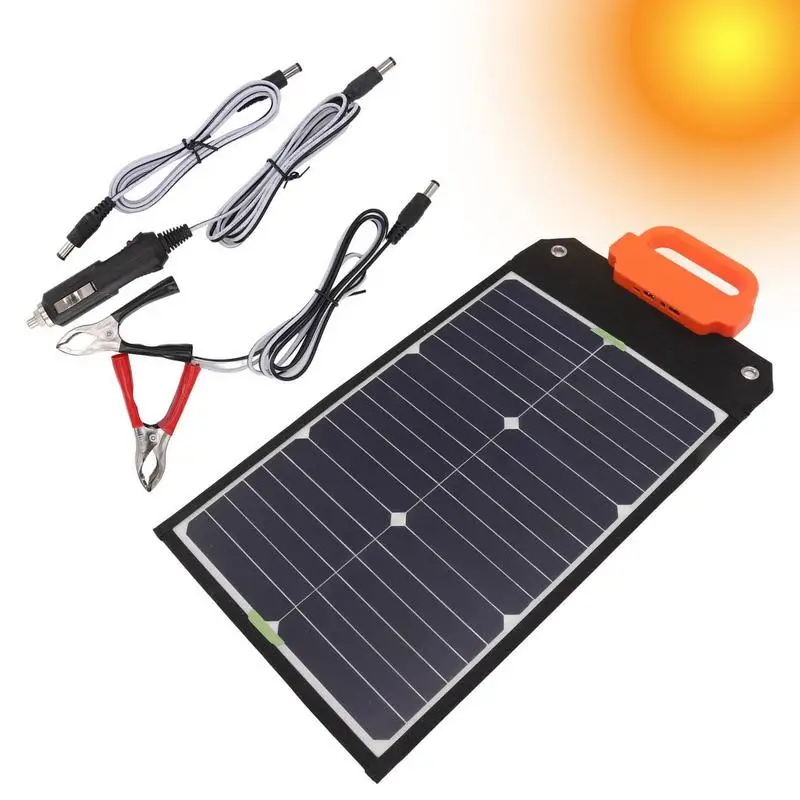 Solar Charger Panel 50w Waterproof Solar Battery Solar Panel Trickle Charging Kit Special DC5521 Parallel Cables
Solar Charger Panel 50w Waterproof Solar Battery Solar Panel Trickle Charging Kit Special DC5521 Parallel Cables