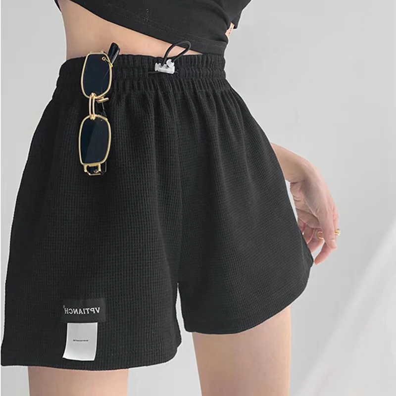 Freeshipping Women High Waist Casual Waffle Shorts Black Aesthetic Pockets Loose Pants Korean Harajuku Fashion Outdoor Bottoms
Freeshipping Women High Waist Casual Waffle Shorts Black Aesthetic Pockets Loose Pants Korean Harajuku Fashion Outdoor Bottoms