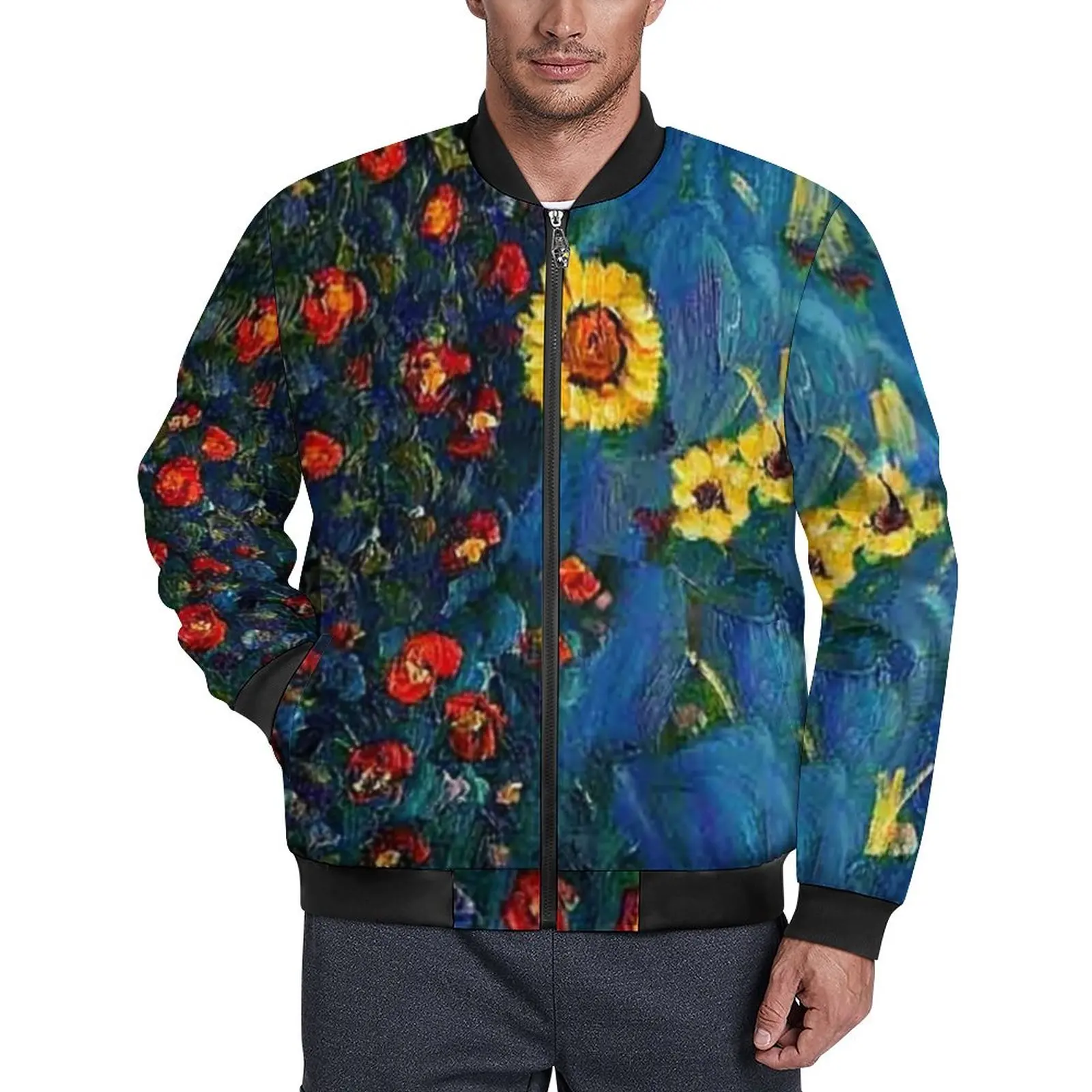 Gustav Klimmt Art Casual Jackets Man Garden With Sunflowers Coats Winter Trendy Jacket Zipper Graphic Loose Windbreak Plus Size
Gustav Klimmt Art Casual Jackets Man Garden With Sunflowers Coats Winter Trendy Jacket Zipper Graphic Loose Windbreak Plus Size