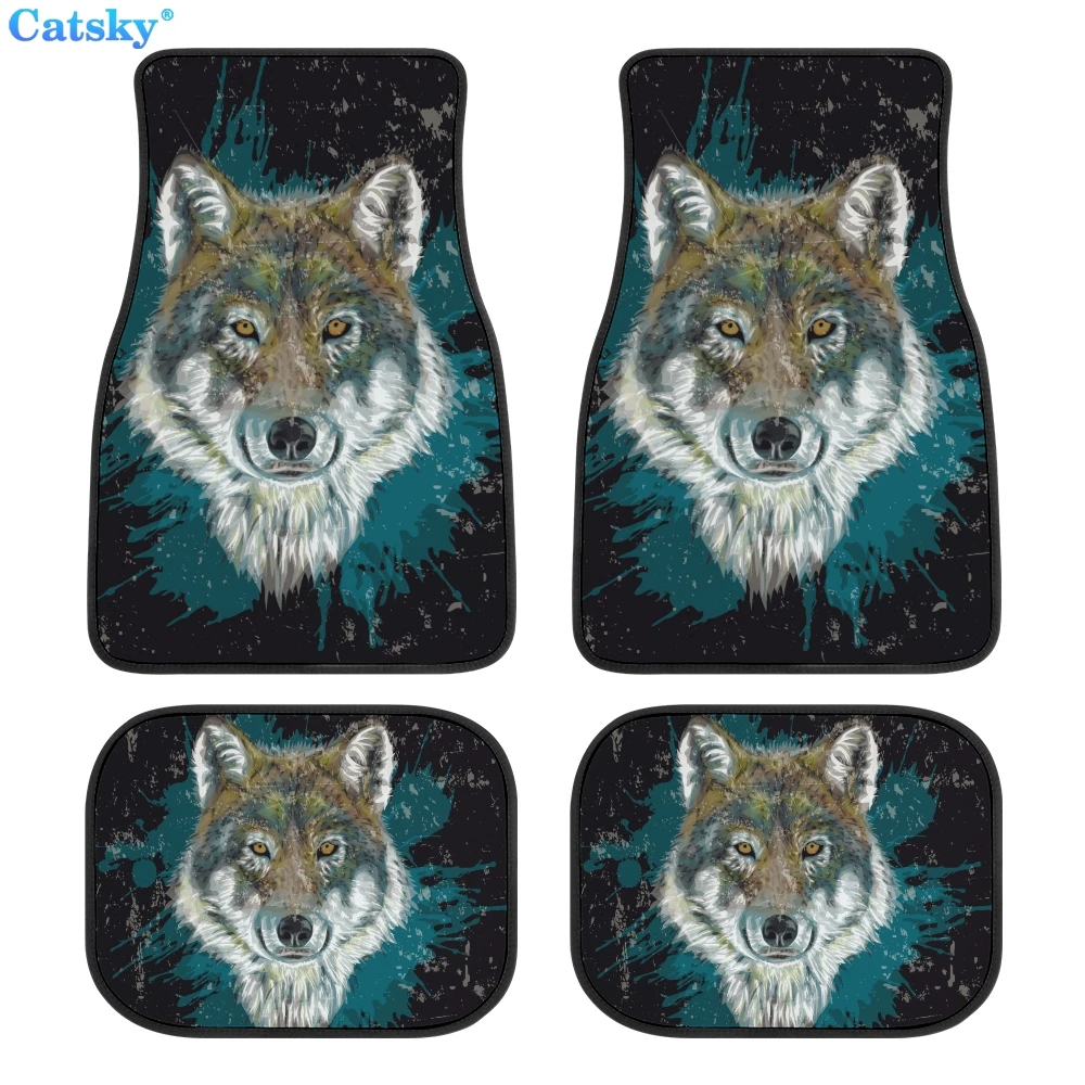 Автомобильные напольные коврики «волк», животные в стиле хиппи, украшение для салона автомобиля в стиле ретро
Автомобильные напольные коврики «волк», животные в стиле хиппи, украшение для салона автомобиля в стиле ретро
