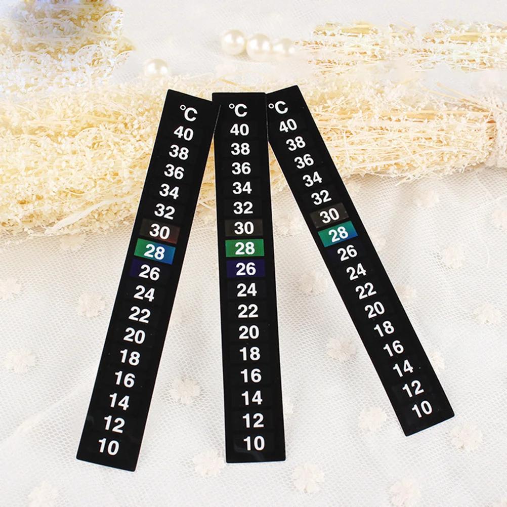 Temperature Strips Sticker Strip Adhesive Aquarium Water Stickbrewing Aquatictank Liquid Crystal
Temperature Strips Sticker Strip Adhesive Aquarium Water Stickbrewing Aquatictank Liquid Crystal