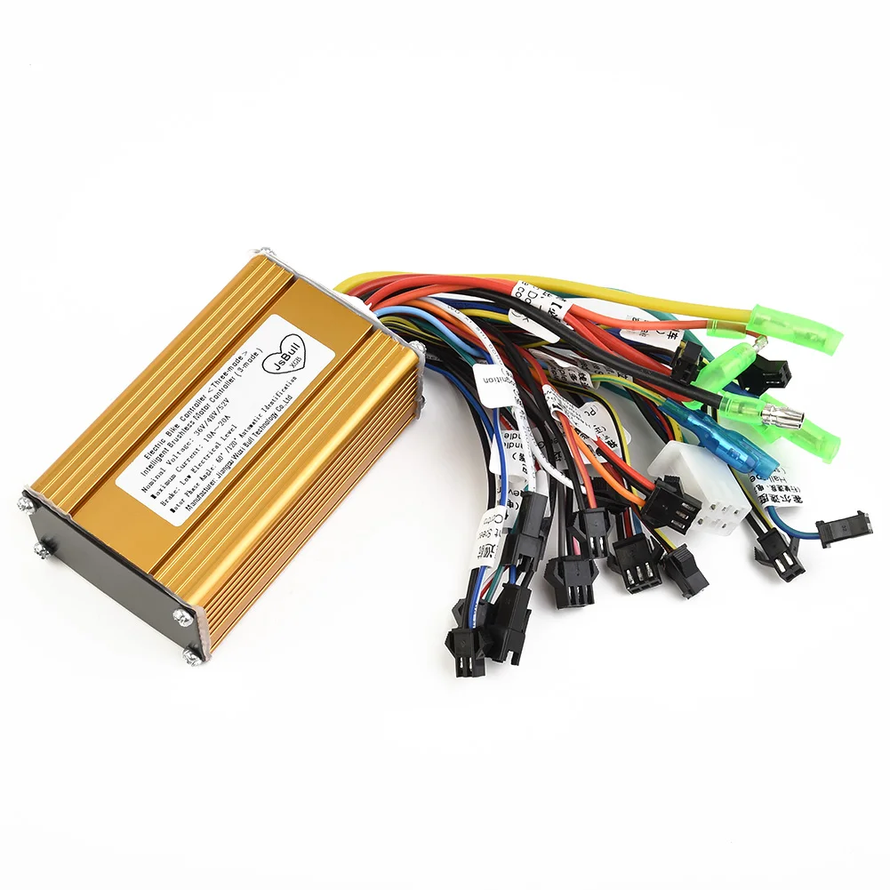 E-Bike Sine Wave Brushless Controller 36V 48V 52V 350W For Electric Scooter Bicycle With Headlight Horn Brake Light Control Line
E-Bike Sine Wave Brushless Controller 36V 48V 52V 350W For Electric Scooter Bicycle With Headlight Horn Brake Light Control Line