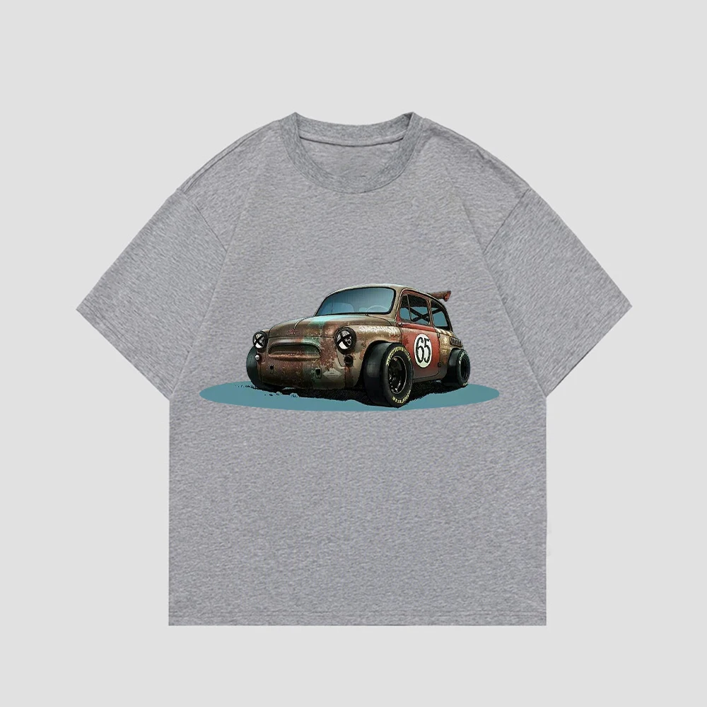 Summer Classic Vintage Car Tops T Shirt 2D Pattern T-shirt For Men Trendy Male Short Sleeves Casuals Oversized O Neck Cotton Tee
Summer Classic Vintage Car Tops T Shirt 2D Pattern T-shirt For Men Trendy Male Short Sleeves Casuals Oversized O Neck Cotton Tee