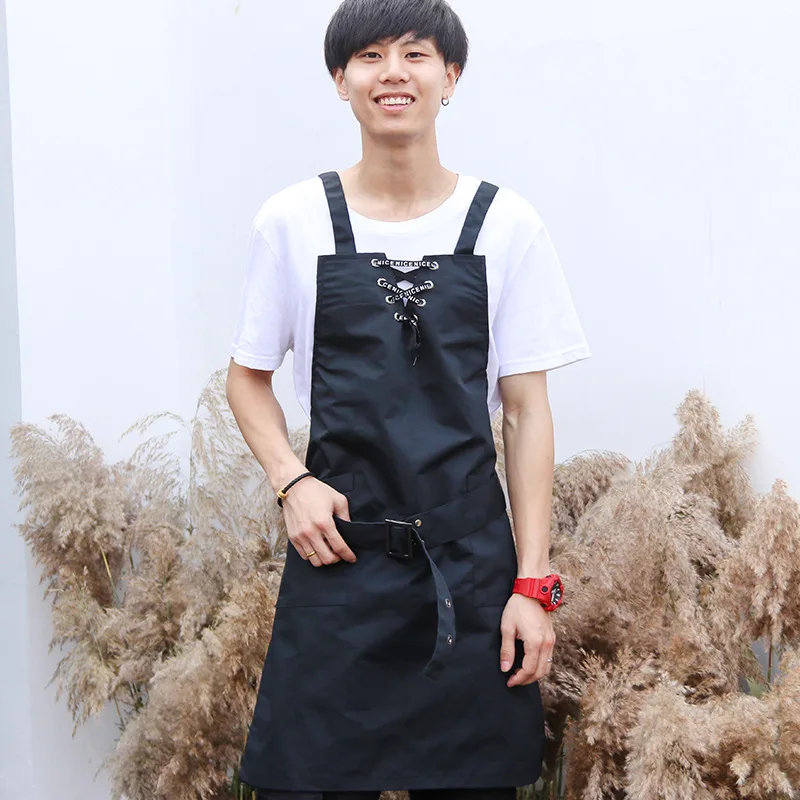 Canvas apron custom LOGO milk tea shop coffee shop restaurant home kitchen men and women work clothes apron printing
Canvas apron custom LOGO milk tea shop coffee shop restaurant home kitchen men and women work clothes apron printing