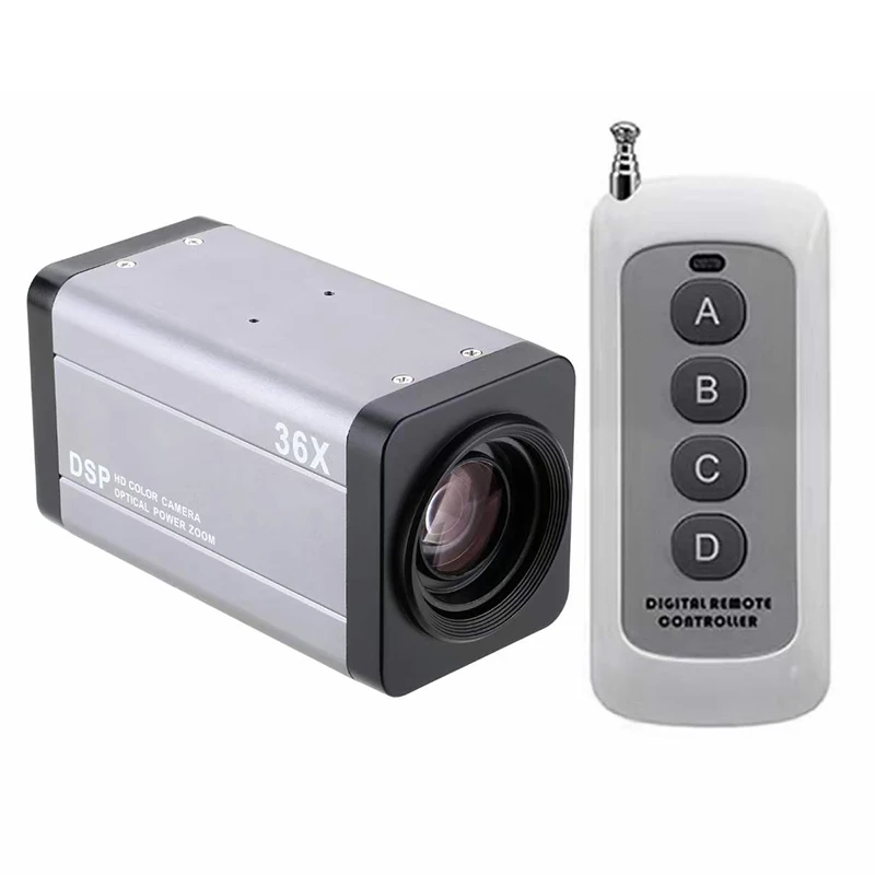 CCTV 1080P 2MP 4-In-1 AHD 36X Zoom Autofocus Motorized Lens NVP2441 IMX307 Security Camera with Wireless Remote controller OSD
CCTV 1080P 2MP 4-In-1 AHD 36X Zoom Autofocus Motorized Lens NVP2441 IMX307 Security Camera with Wireless Remote controller OSD
