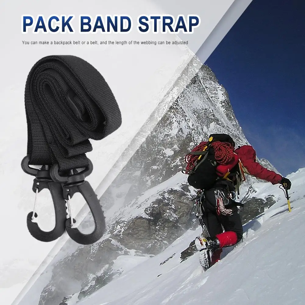 Нейлоновый рюкзак с D-образной пряжкой, сумка для чемодана, палатка, двойной поворотный крючок, Нескользящая лента для обвязки, ремень для ке... 
Нейлоновый рюкзак с D-образной пряжкой, сумка для чемодана, палатка, двойной поворотный крючок, Нескользящая лента для обвязки, ремень для ке...