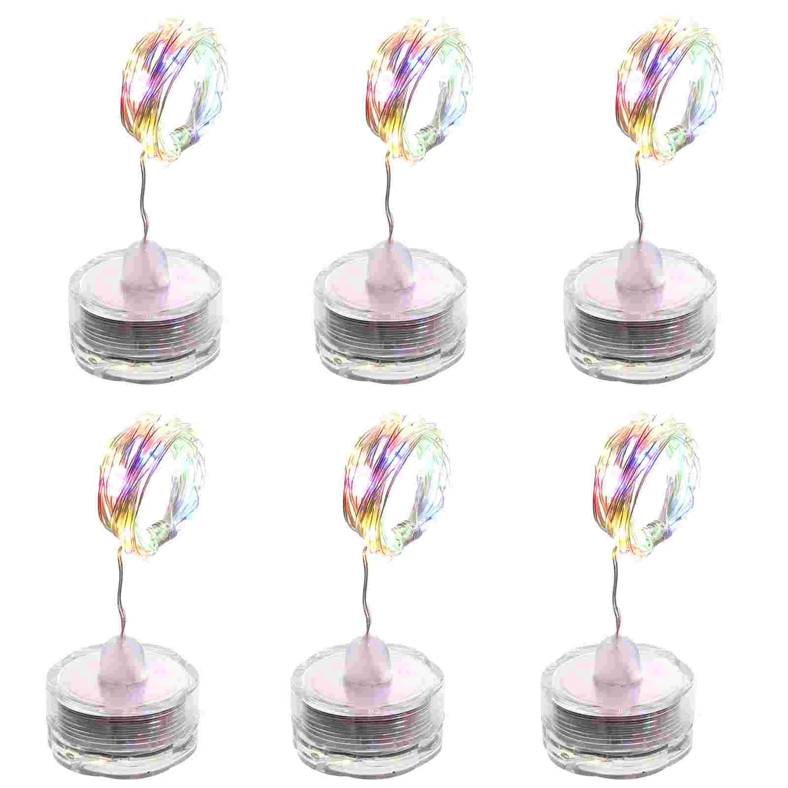 6 Pcs Baby Decor Ornament Submersible Diving Lamp Wedding Waterproof LED Light Plastic Fish Tank
6 Pcs Baby Decor Ornament Submersible Diving Lamp Wedding Waterproof LED Light Plastic Fish Tank