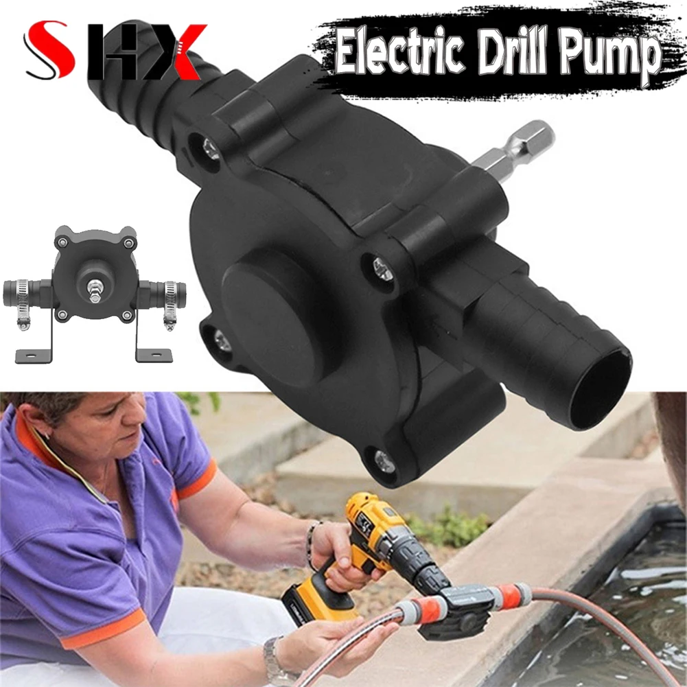 Household Portable Electric Drill Diesel Oil Fluid Water Mini Hand Self-priming Liquid Transfer Pumps water pump
Household Portable Electric Drill Diesel Oil Fluid Water Mini Hand Self-priming Liquid Transfer Pumps water pump