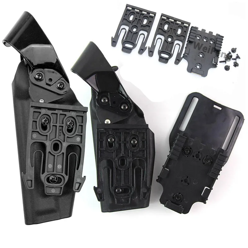 Quick Locking System Gun Holster Waist Paddle Adapter with QLS 19 22 Universal Belt Loop Platform Tactical Hunting Accessories
Quick Locking System Gun Holster Waist Paddle Adapter with QLS 19 22 Universal Belt Loop Platform Tactical Hunting Accessories