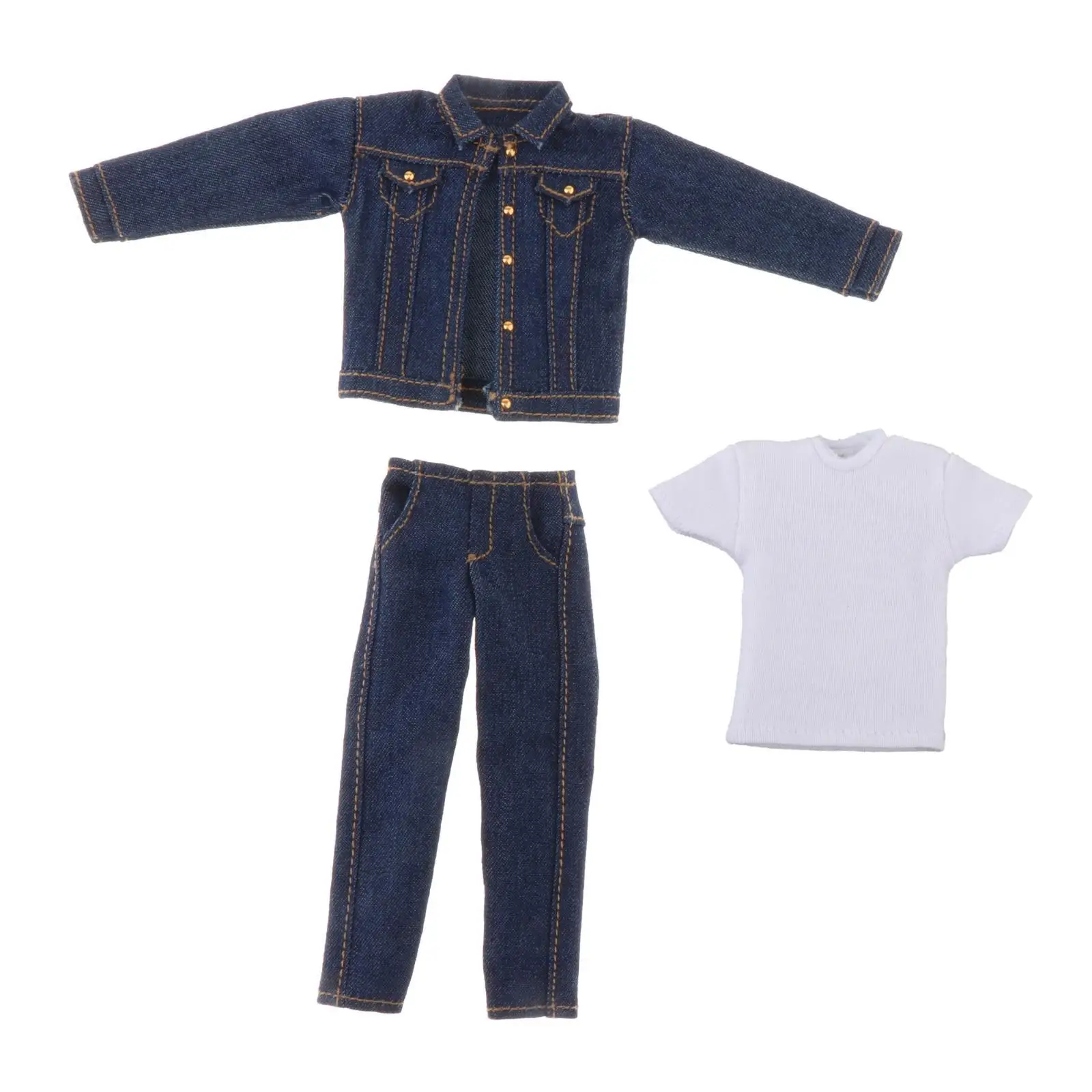1/12 Scale Soldier Clothes Trendy Fashion Costume Accessory Outfit 1/12 Figure Doll Clothes Jeans for 6'' Figure Doll Accessory
1/12 Scale Soldier Clothes Trendy Fashion Costume Accessory Outfit 1/12 Figure Doll Clothes Jeans for 6'' Figure Doll Accessory