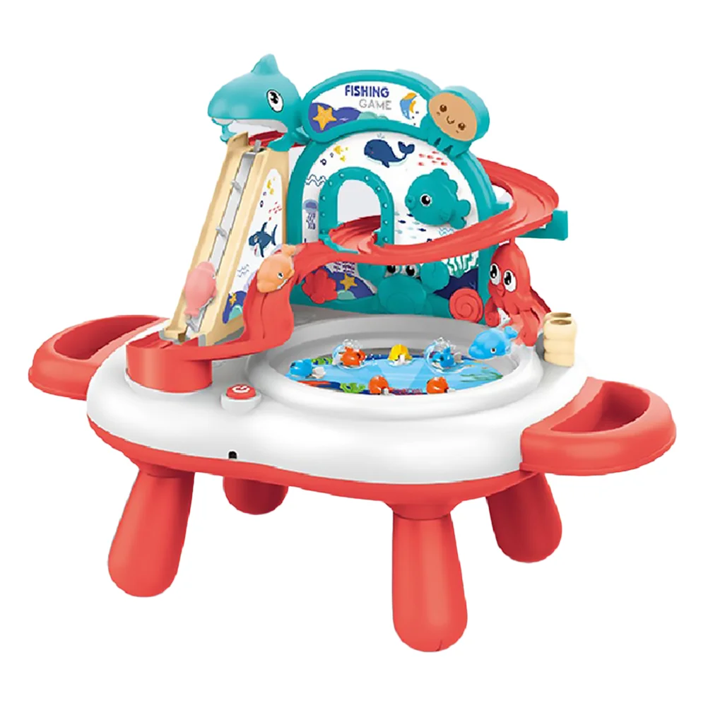 1 Set Fishing Game Novel Practical Magnetic Fishing Fishing Playset Fish Slideway
1 Set Fishing Game Novel Practical Magnetic Fishing Fishing Playset Fish Slideway