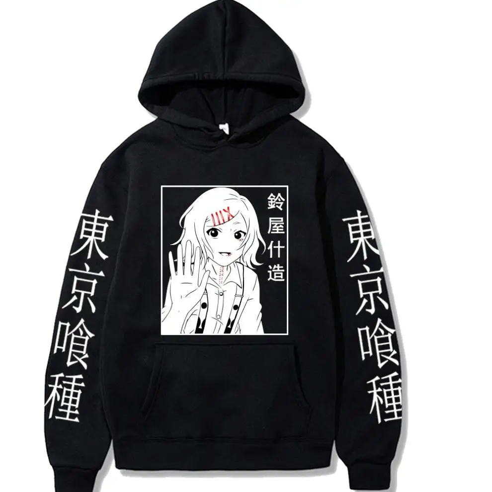 Anime Tokyo Ghoul Couple Hoodie Hip Hop Fleece Sweatshirt Unisex Streetwear Harajuku Male Loose Tops
Anime Tokyo Ghoul Couple Hoodie Hip Hop Fleece Sweatshirt Unisex Streetwear Harajuku Male Loose Tops