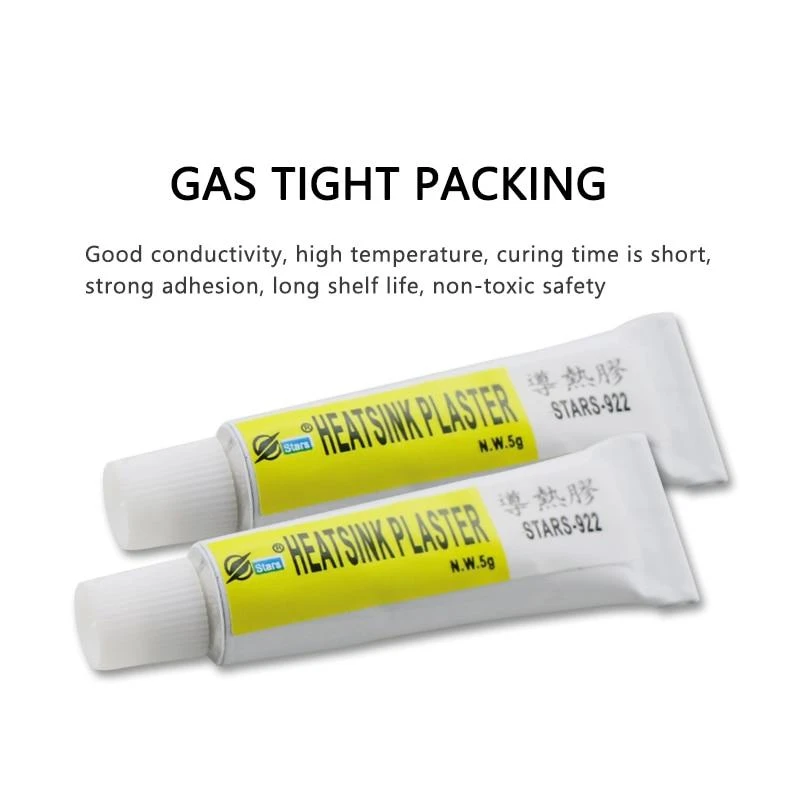 5g Thermal Pads Conductive Heatsink Plaster Viscous Adhesive Glue For Chip VGA RAM LED IC Cooler Radiator Cooling Glue
5g Thermal Pads Conductive Heatsink Plaster Viscous Adhesive Glue For Chip VGA RAM LED IC Cooler Radiator Cooling Glue