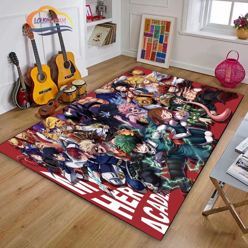 Classic Anime My Hero Academia Printed Carpet- Living Room Large Area Mat Cartoon のヒーローアカデミアKids and boy bedroom decoration Rug
Classic Anime My Hero Academia Printed Carpet- Living Room Large Area Mat Cartoon のヒーローアカデミアKids and boy bedroom decoration Rug