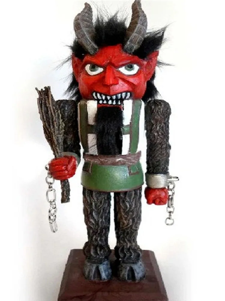 Krampus Nutcracker Puppet European Style Resin Crafts Ngau Tau Human Face Nutcracker Christmas Home Decor New Years Gift 2022
Krampus Nutcracker Puppet European Style Resin Crafts Ngau Tau Human Face Nutcracker Christmas Home Decor New Years Gift 2022
