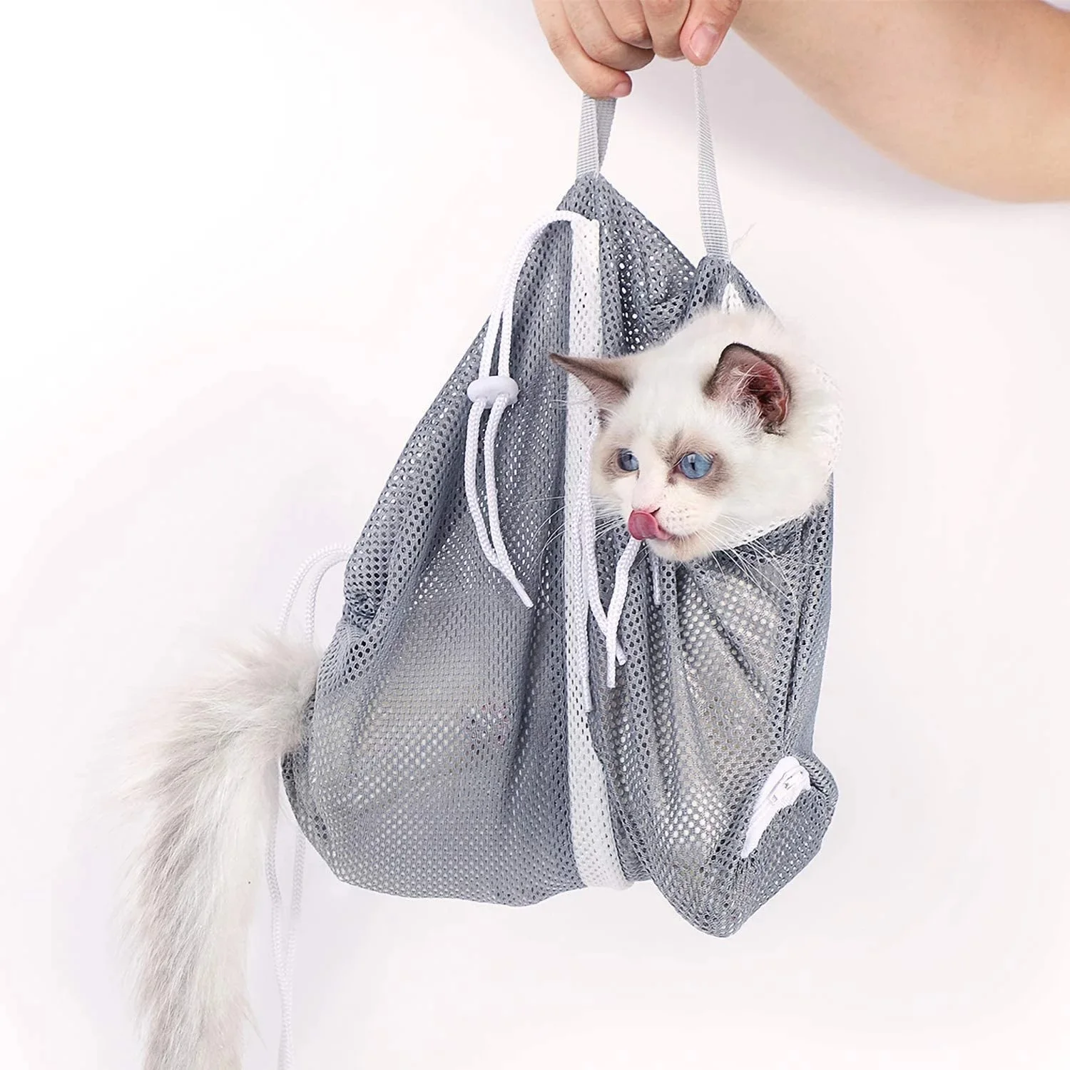 Upgraded Cat Shower Net Bag Bathing Restraint Bag Kitten Wash For Pet Nail Trimming Injecting Anti Scratch Bite Cat Supplies
Upgraded Cat Shower Net Bag Bathing Restraint Bag Kitten Wash For Pet Nail Trimming Injecting Anti Scratch Bite Cat Supplies