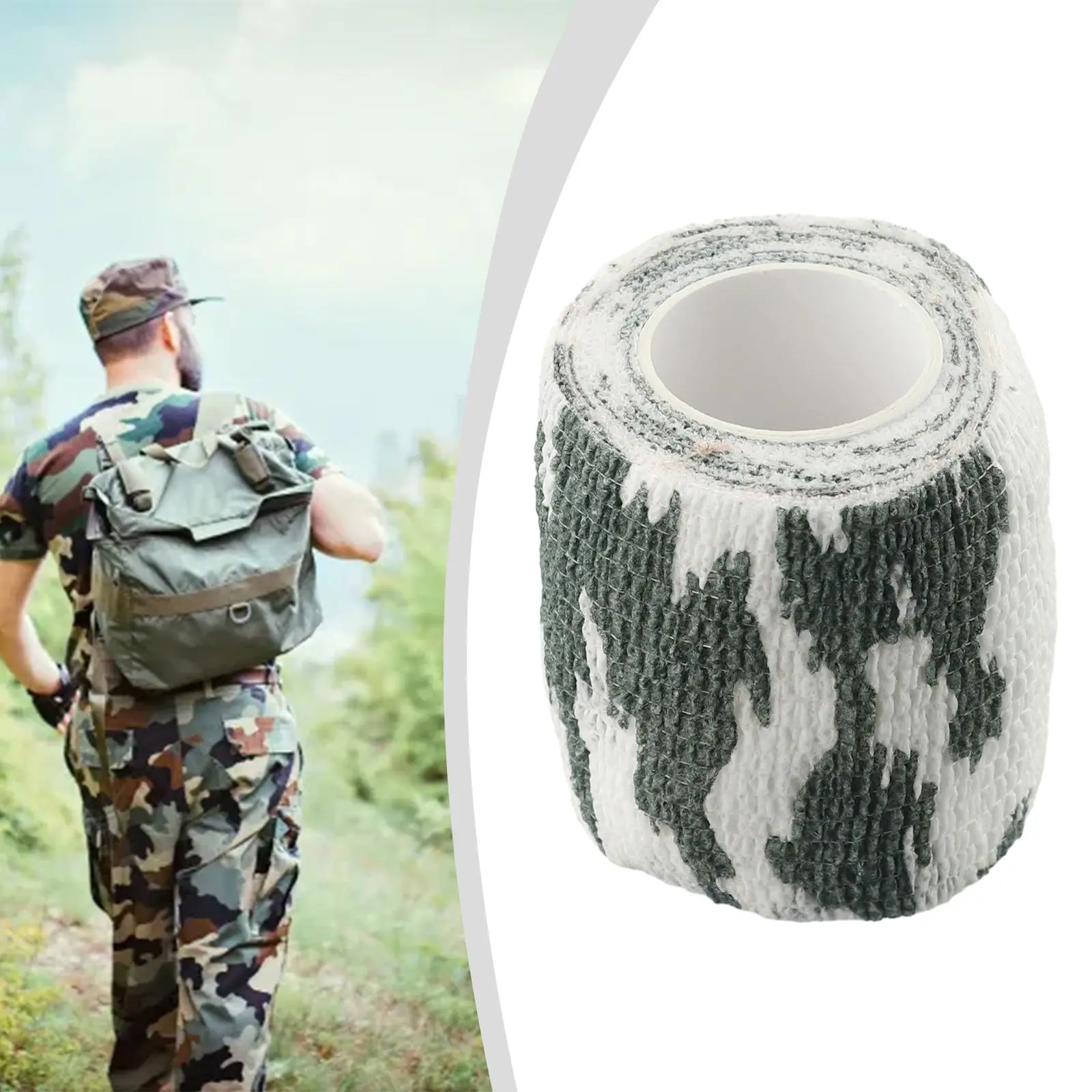 Durable Self Adhesive Elastic Bandage Camo Form Reusable Self Cling Camo Hunting Rifle Fabric Tape Wrap Hunting Accessories
Durable Self Adhesive Elastic Bandage Camo Form Reusable Self Cling Camo Hunting Rifle Fabric Tape Wrap Hunting Accessories