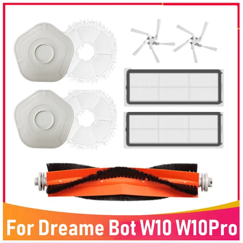 9Pcs Accessories Kit For Xiaomi Dreame W10/W10 Pro Robot Vacuum Cleaner Part Washable Main Side Brush Mop Cloth Filter
9Pcs Accessories Kit For Xiaomi Dreame W10/W10 Pro Robot Vacuum Cleaner Part Washable Main Side Brush Mop Cloth Filter