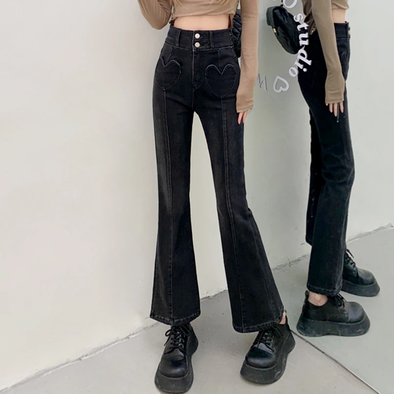 Mom High Waist Flare Jeans Boyfriend Bell Bottom Denim Skinny Woman's Jeans Summer Female Wide Leg Vintage Jeans
Mom High Waist Flare Jeans Boyfriend Bell Bottom Denim Skinny Woman's Jeans Summer Female Wide Leg Vintage Jeans