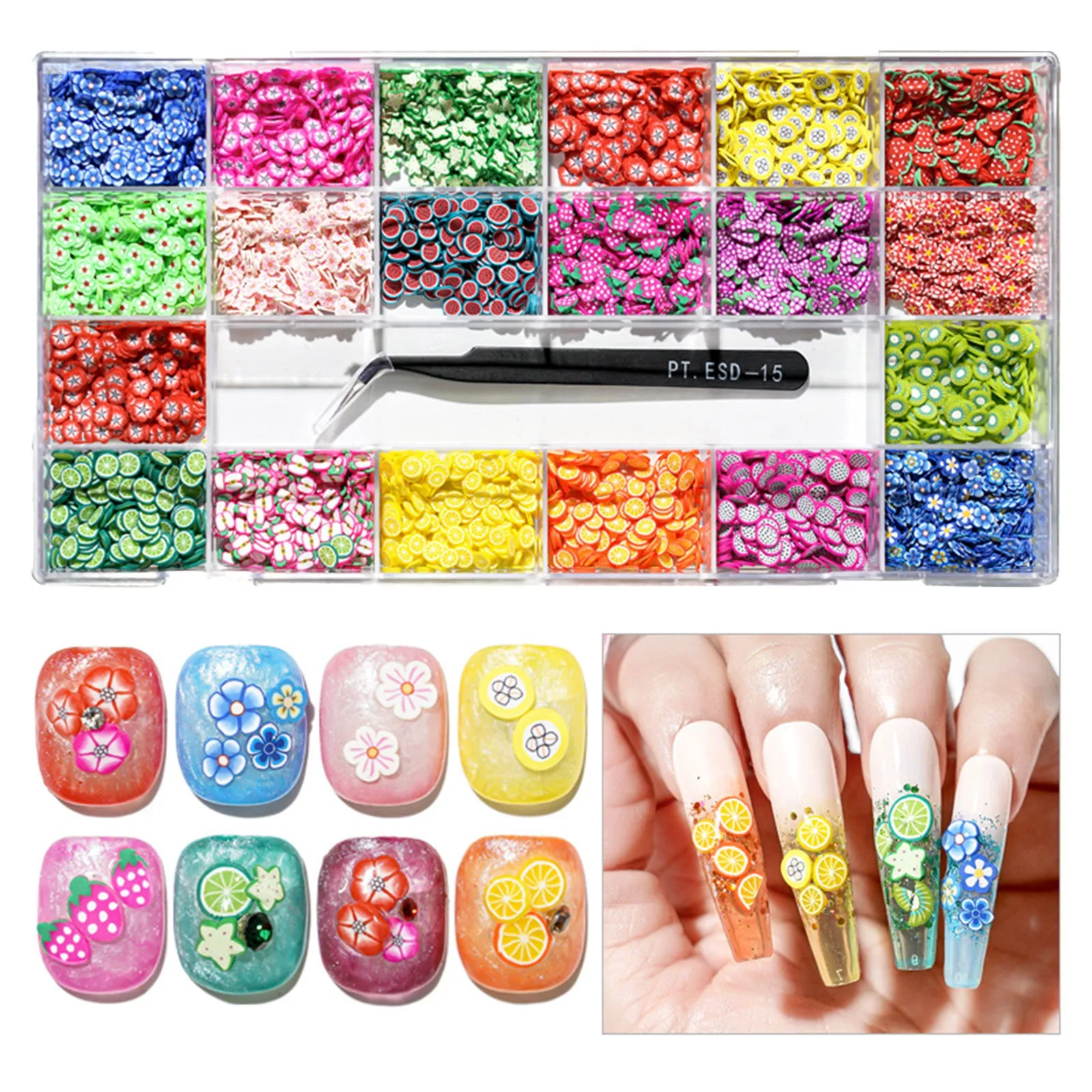 Nail Jewelry Nail Jewelry Soft Pottery Patch Fruit Pieces Banana Watermelon Filled Soft Pottery Accessories For DIY Craft Nail
Nail Jewelry Nail Jewelry Soft Pottery Patch Fruit Pieces Banana Watermelon Filled Soft Pottery Accessories For DIY Craft Nail