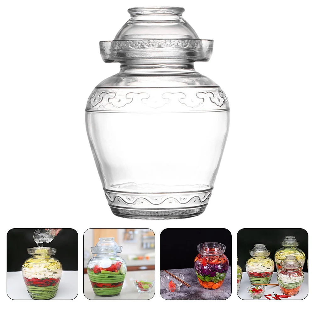 Multipurpose Food Containers Lids Chinese Fermentations Jar Glass Sealing Pickle
Multipurpose Food Containers Lids Chinese Fermentations Jar Glass Sealing Pickle