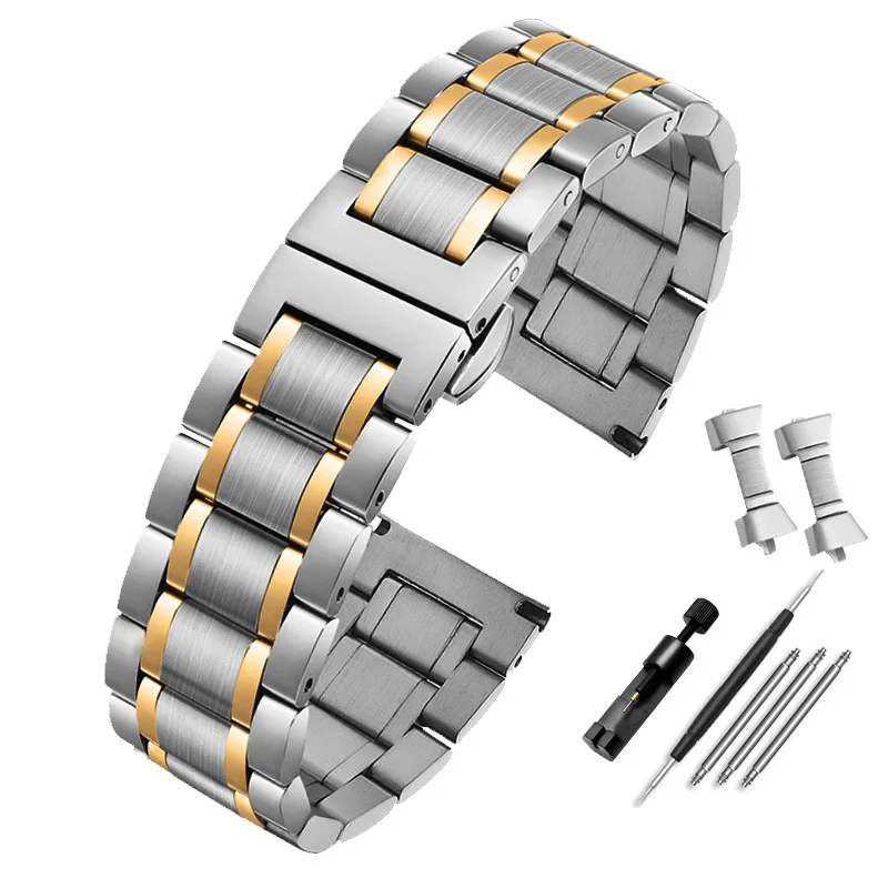 Fine steel watch band for men, Longines, famous craftsman, Omega, Tissot, Heavenly King watch chain for women, 20mm 22mm
Fine steel watch band for men, Longines, famous craftsman, Omega, Tissot, Heavenly King watch chain for women, 20mm 22mm