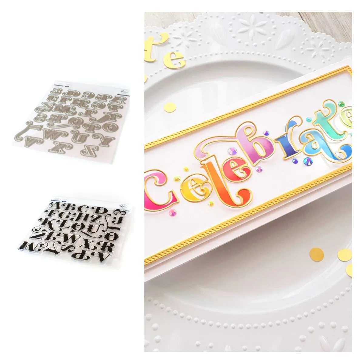 Lea's Ornate Uppercase Metal Cutting Dies Stamps Scrapbook Diary Decoration Embossing Cut Dies Template Diy Greeting Card
Lea's Ornate Uppercase Metal Cutting Dies Stamps Scrapbook Diary Decoration Embossing Cut Dies Template Diy Greeting Card