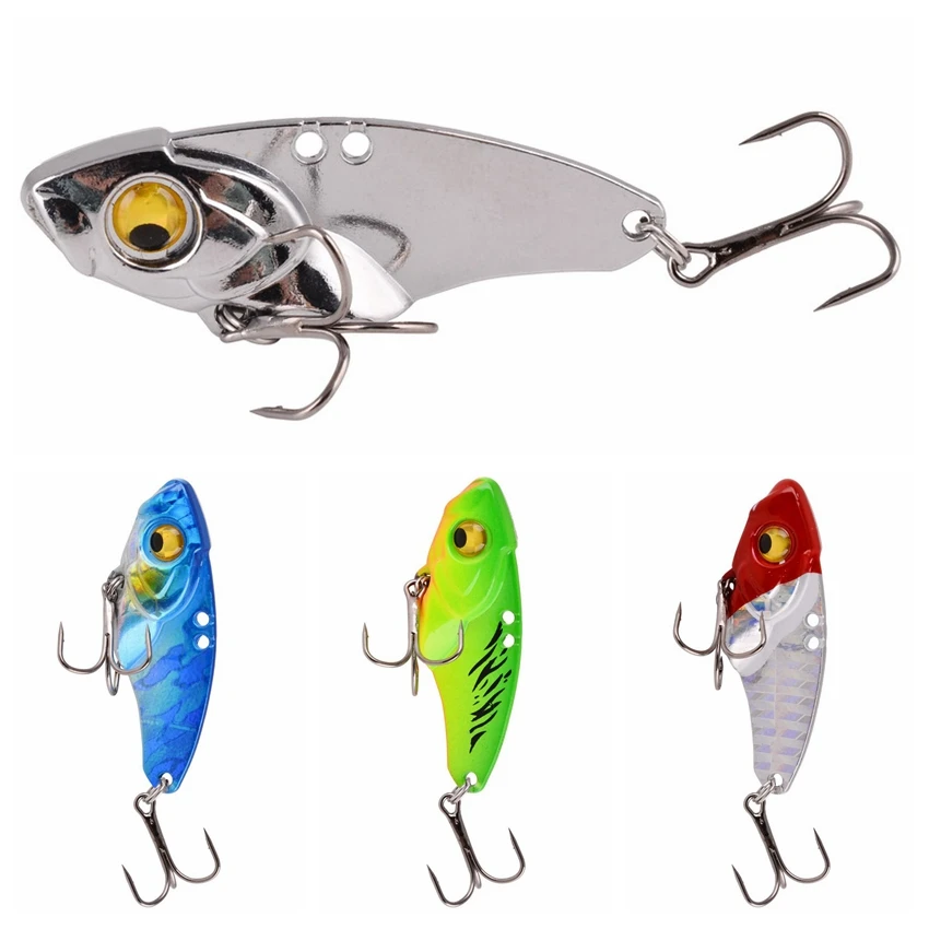 5 Pcs/lot 5g 7g 10g 15g 20g Metal VIB Blade Lure Sinking Vibration Spoon Spinner Balancer Fishing Lures Hard Bait Fishing Tackle
5 Pcs/lot 5g 7g 10g 15g 20g Metal VIB Blade Lure Sinking Vibration Spoon Spinner Balancer Fishing Lures Hard Bait Fishing Tackle