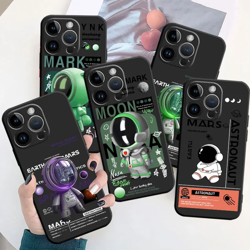 Case for iPhone 11 12 13 14 Pro Max 7 8 Plus XS XR 6 11pro 13pro 8p i14 Black Astronauts Space Suit Station Phone Matte Luxury
Case for iPhone 11 12 13 14 Pro Max 7 8 Plus XS XR 6 11pro 13pro 8p i14 Black Astronauts Space Suit Station Phone Matte Luxury