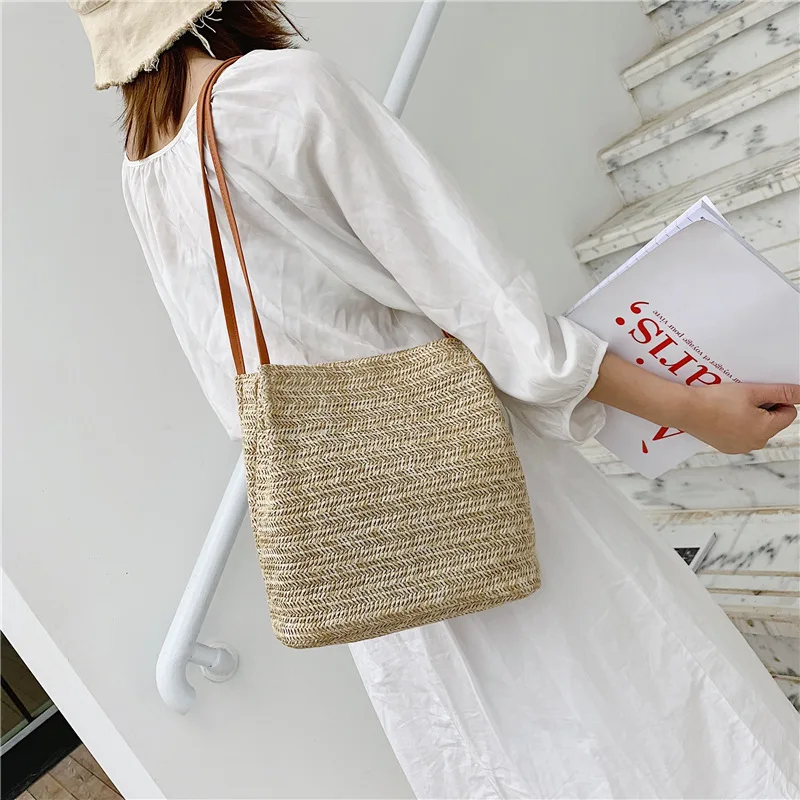 Straw Bag Women Woven Bag Fashion Bags For Women 2022 Shoulder Bag Tote Bag Knitting Bags Accessories Women Handbag Beach Bag
Straw Bag Women Woven Bag Fashion Bags For Women 2022 Shoulder Bag Tote Bag Knitting Bags Accessories Women Handbag Beach Bag