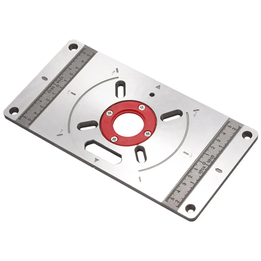 Hole Opener Table Insert Plate Aluminium Router Multifunctional Woodworking Benches Carpenter Trimming Machine Engraving Board
Hole Opener Table Insert Plate Aluminium Router Multifunctional Woodworking Benches Carpenter Trimming Machine Engraving Board