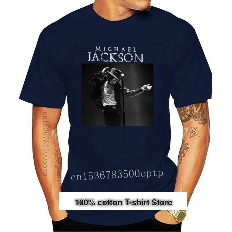 Camiseta oficial de Michael Jackson Fedora, camisa negra con foto de baile, 2021
Camiseta oficial de Michael Jackson Fedora, camisa negra con foto de baile, 2021