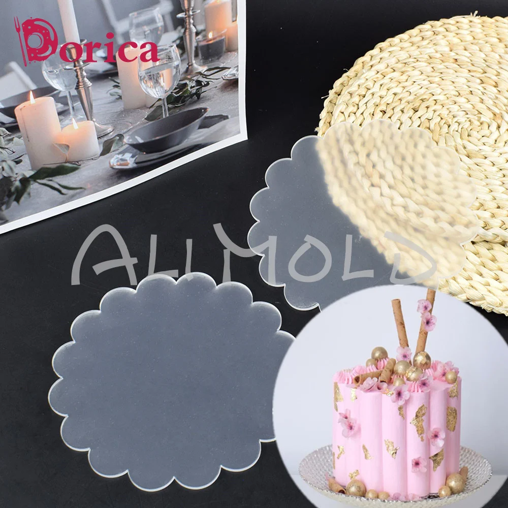 Акриловые кондитерские диски в форме лепестков, основание для подноса торта, многоразовый поднос для десерта, 2 шт., диаметр 16/19/21/24/26/31 см, кух... 
Акриловые кондитерские диски в форме лепестков, основание для подноса торта, многоразовый поднос для десерта, 2 шт., диаметр 16/19/21/24/26/31 см, кух...