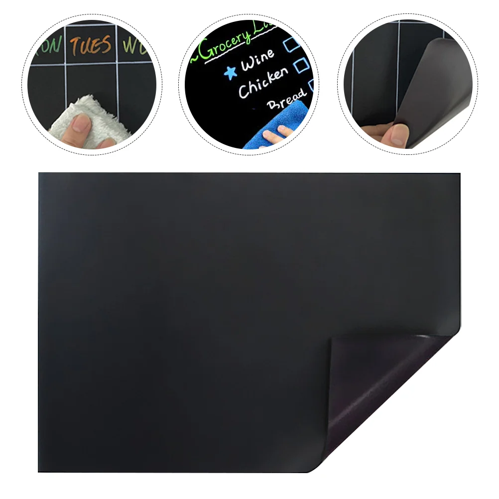 Black Magnets Fridge Decal Black Chalkboard Magnetic Blackboard Fridge Kids Magnets Magnetic Notepad Rewritable Fridge Magnet
Black Magnets Fridge Decal Black Chalkboard Magnetic Blackboard Fridge Kids Magnets Magnetic Notepad Rewritable Fridge Magnet