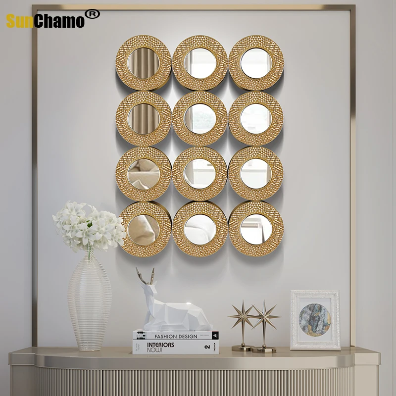 Sunchamo 100cm Nordic Large Wall Mirror Simple Ornaments Home Modern Decore Big Bedroom Living Dining Room Decorative Hanging 
Sunchamo 100cm Nordic Large Wall Mirror Simple Ornaments Home Modern Decore Big Bedroom Living Dining Room Decorative Hanging