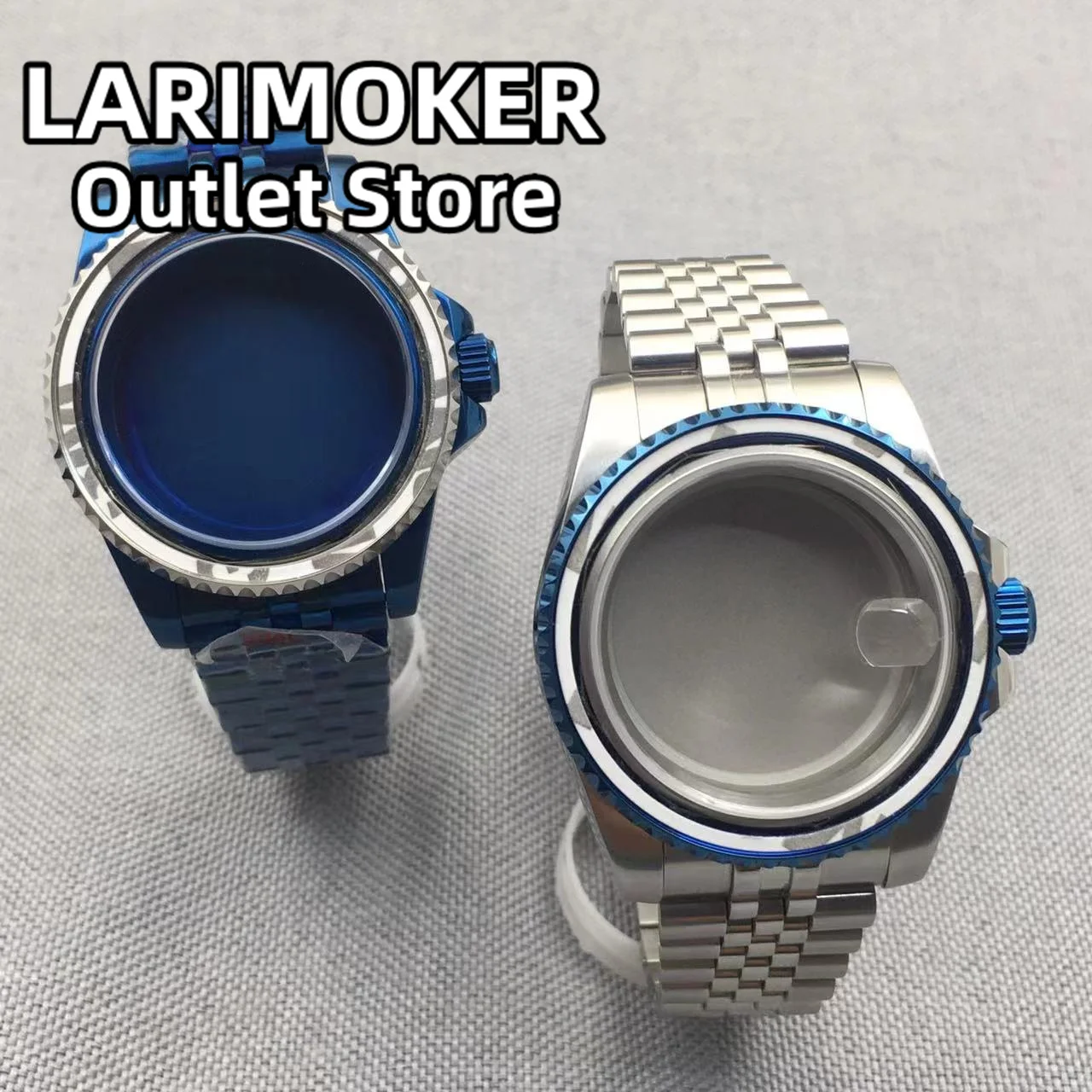 Часы с сапфировым стеклом LARIMOKER 40 мм модель NH35 NH36 NH34 ETA2824 PT5000 Miyota9015