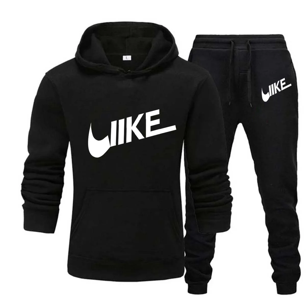 Tracksuit Men Fashion Hoodies Solid Suits Men's Sweatshirts + Drawstring Sweatpants Loose Leisure Sportswear Sets Winter New
Tracksuit Men Fashion Hoodies Solid Suits Men's Sweatshirts + Drawstring Sweatpants Loose Leisure Sportswear Sets Winter New