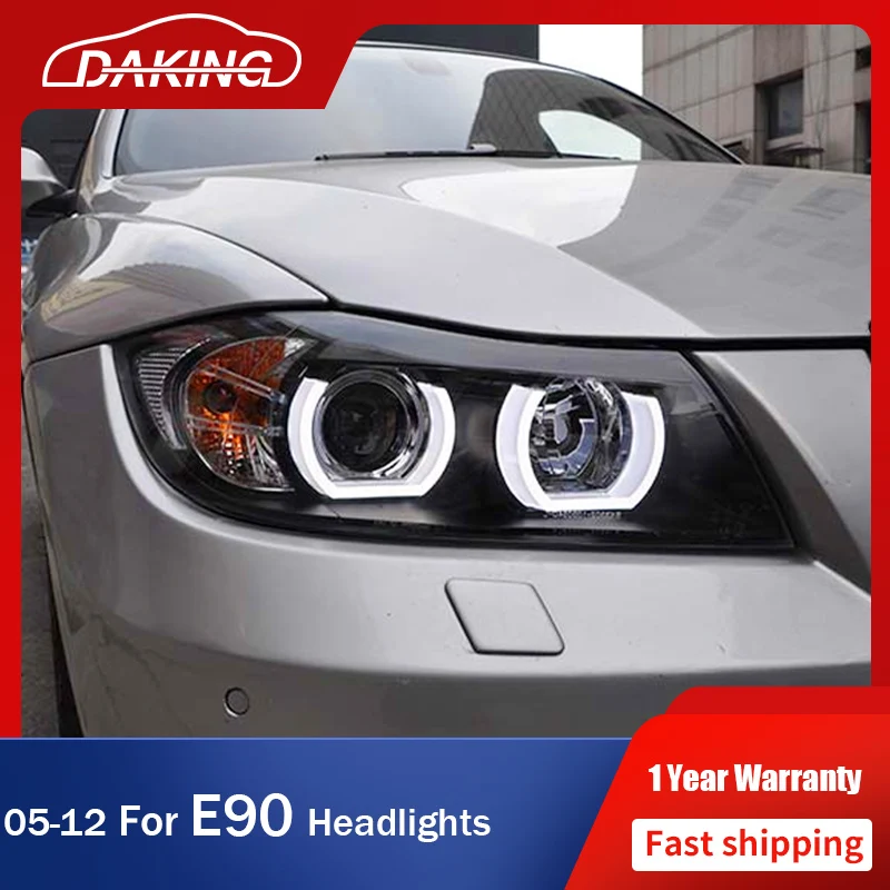 Фары для BMW 3 серии E90 318 320 325i 2005-2012 светодиодный DRL головка поворотника светильник Bi-ксеноновые линзы ангельские глазки автомобильные аксессуары
Фары для BMW 3 серии E90 318 320 325i 2005-2012 светодиодный DRL головка поворотника светильник Bi-ксеноновые линзы ангельские глазки автомобильные аксессуары
