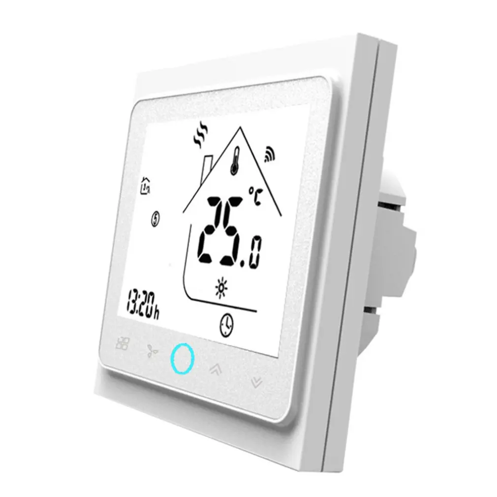 WiFi Smart Touch Thermostat Temperature Controller for Water/Electric Floor Heating Water/Gas Boiler Tuya APP Remote Control
WiFi Smart Touch Thermostat Temperature Controller for Water/Electric Floor Heating Water/Gas Boiler Tuya APP Remote Control