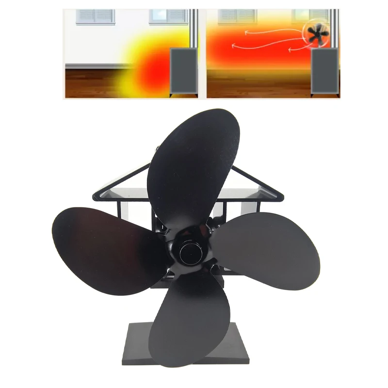 4 лезвия, стандартный вентилятор, деревянная горелка, эко-вентилятор, тихий каминный вентилятор, нагреватель, эффективное распределение тепла 
4 лезвия, стандартный вентилятор, деревянная горелка, эко-вентилятор, тихий каминный вентилятор, нагреватель, эффективное распределение тепла